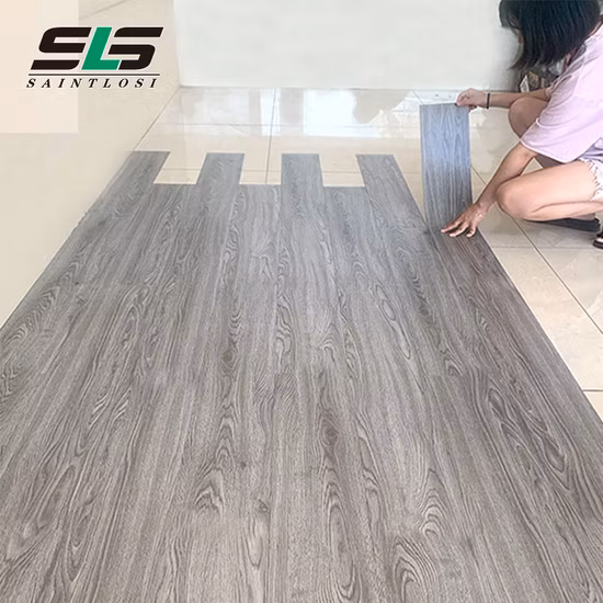 Dry Back Lvt Flooring Soft Core 2-4mm Waterproof Double UV Layer Vinyl Floor