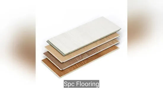 Waterproof Plastic UV Coating Ridid Core Spc PVC Vinyl Flooring Click Indoor