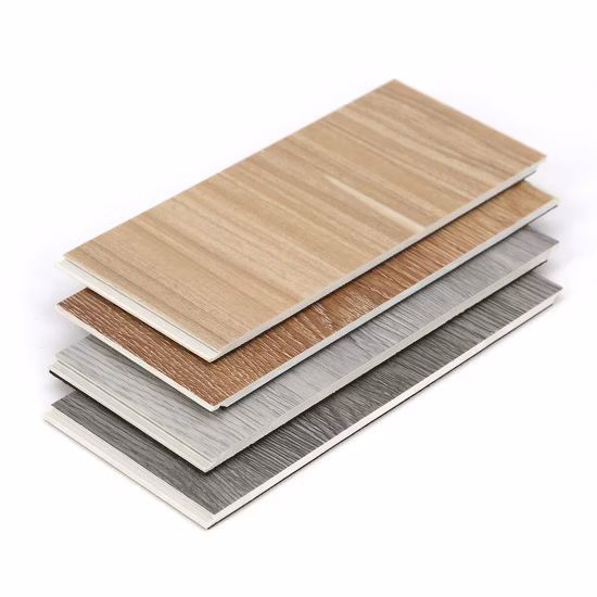 Waterproof Plastic UV Coating Ridid Core Spc PVC Vinyl Flooring Click Indoor