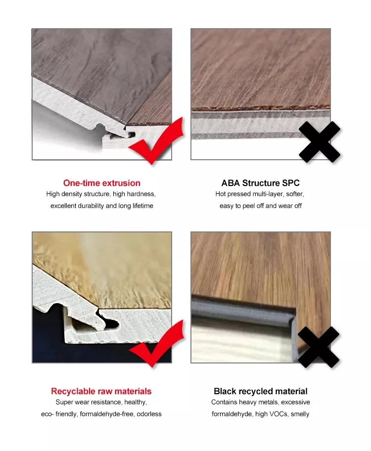 Waterproof Wood Luxury Cheapest PVC Tiles Self Adhesive Vinyl Flooring