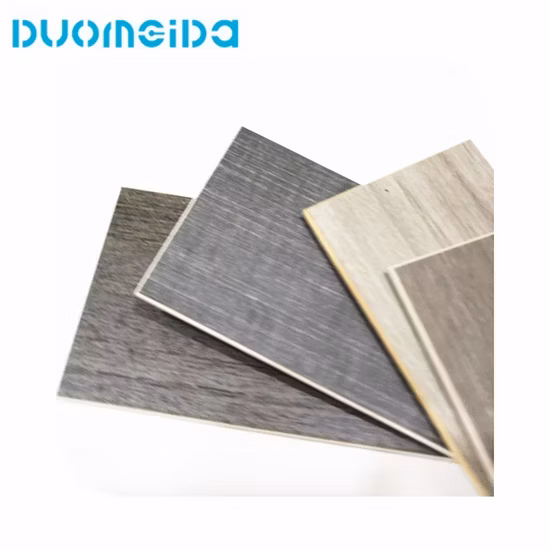 Fire Resistant and Waterproof Plastic Rvp PVC Lvt Vinyl Click Floor