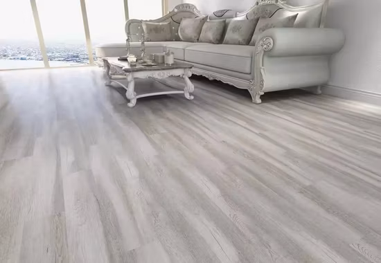 Fireproof Waterproof Fireproof Plastic Lvt Plank Home Decoration Spc PVC Vinyl Flooring in Stock